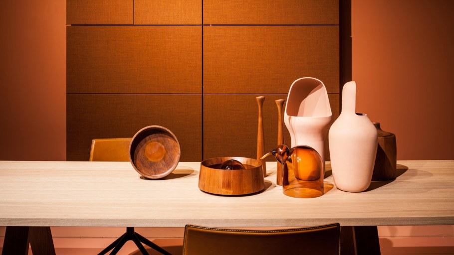 Оранжевый в интерьере