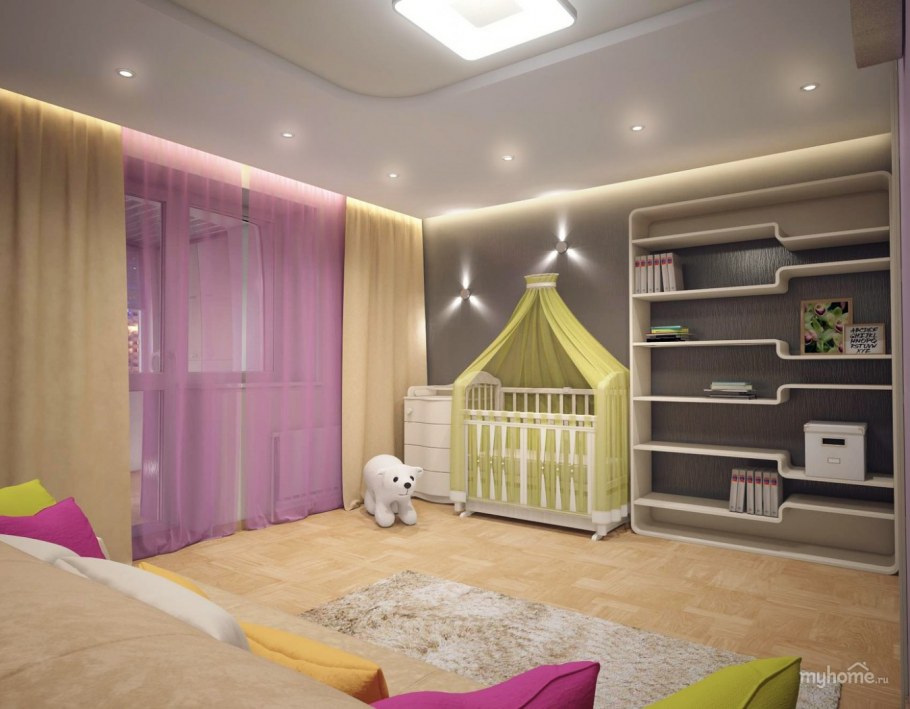 Спальня для молодой семьи