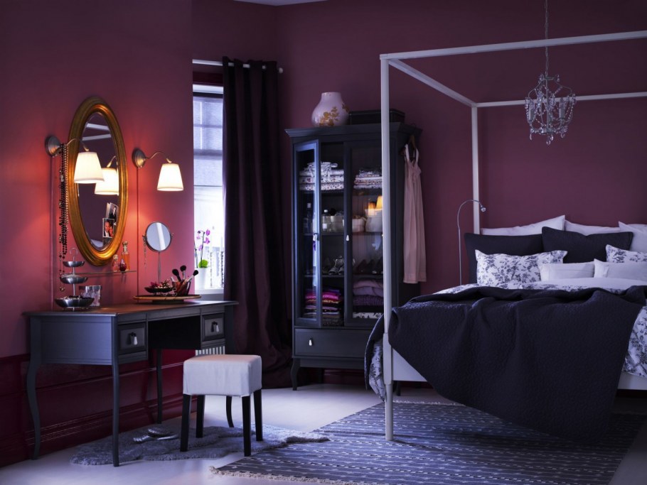 Черные стены в квартире