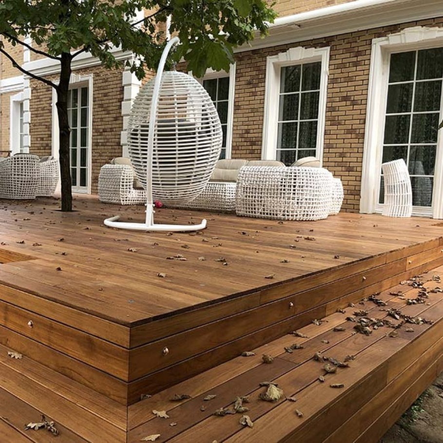 ДПК лиственница