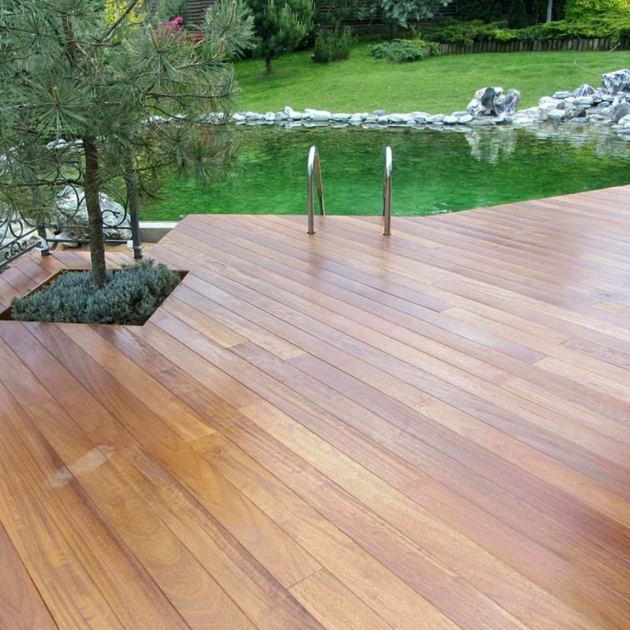 Палубная доска лиственница Оптима