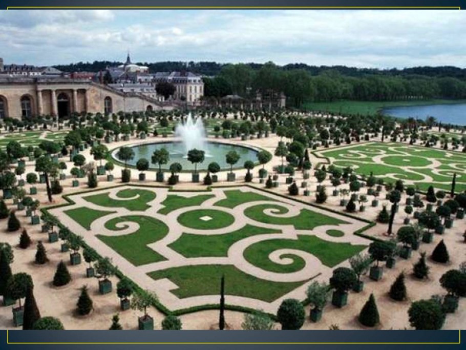 Французский парк Версальский парк