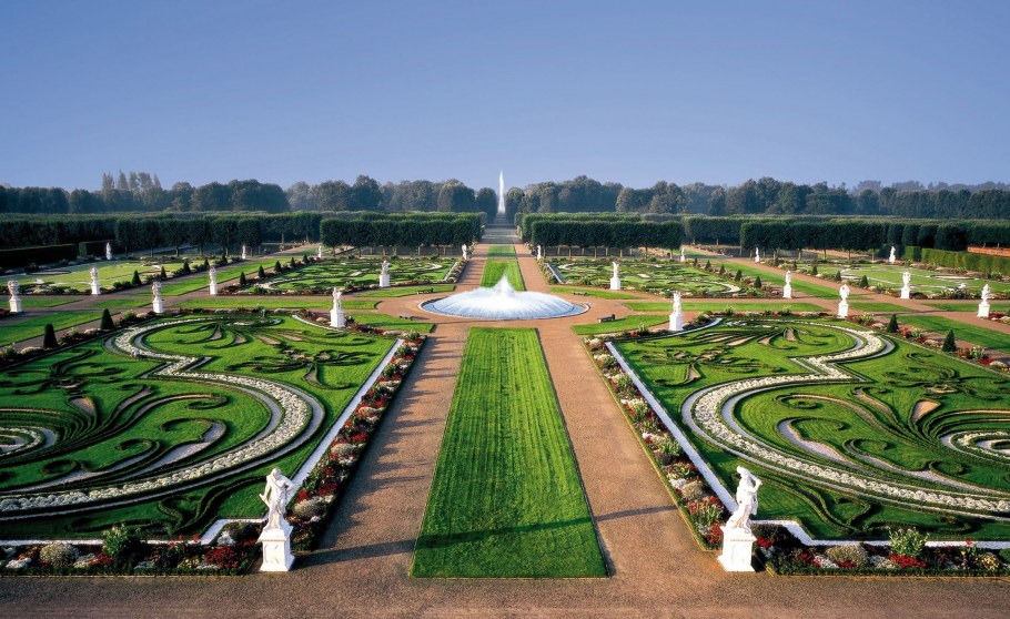 Германия Королевские сады Герренхаузен