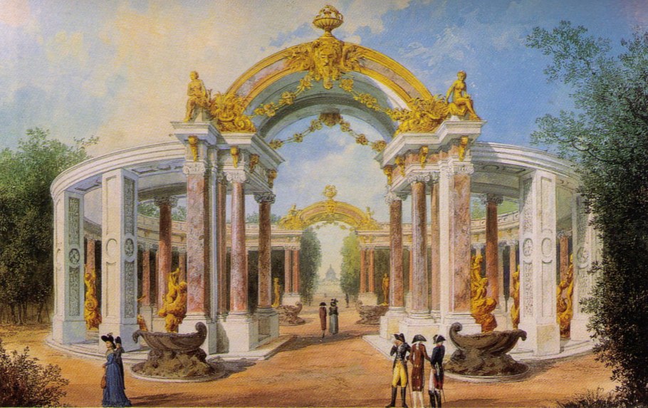 Парк Монсо в Париже