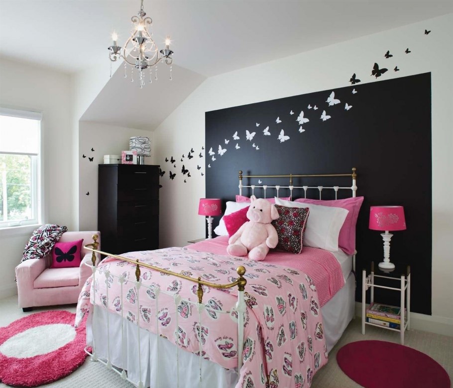 Интерьер комнаты для девушки