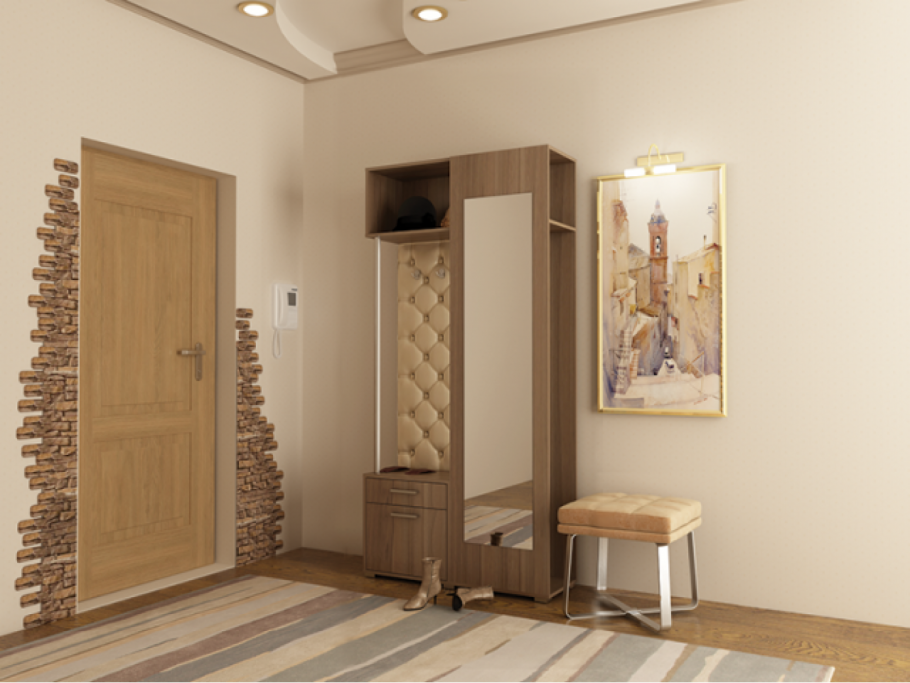 Прихожая Джейн 1, белая