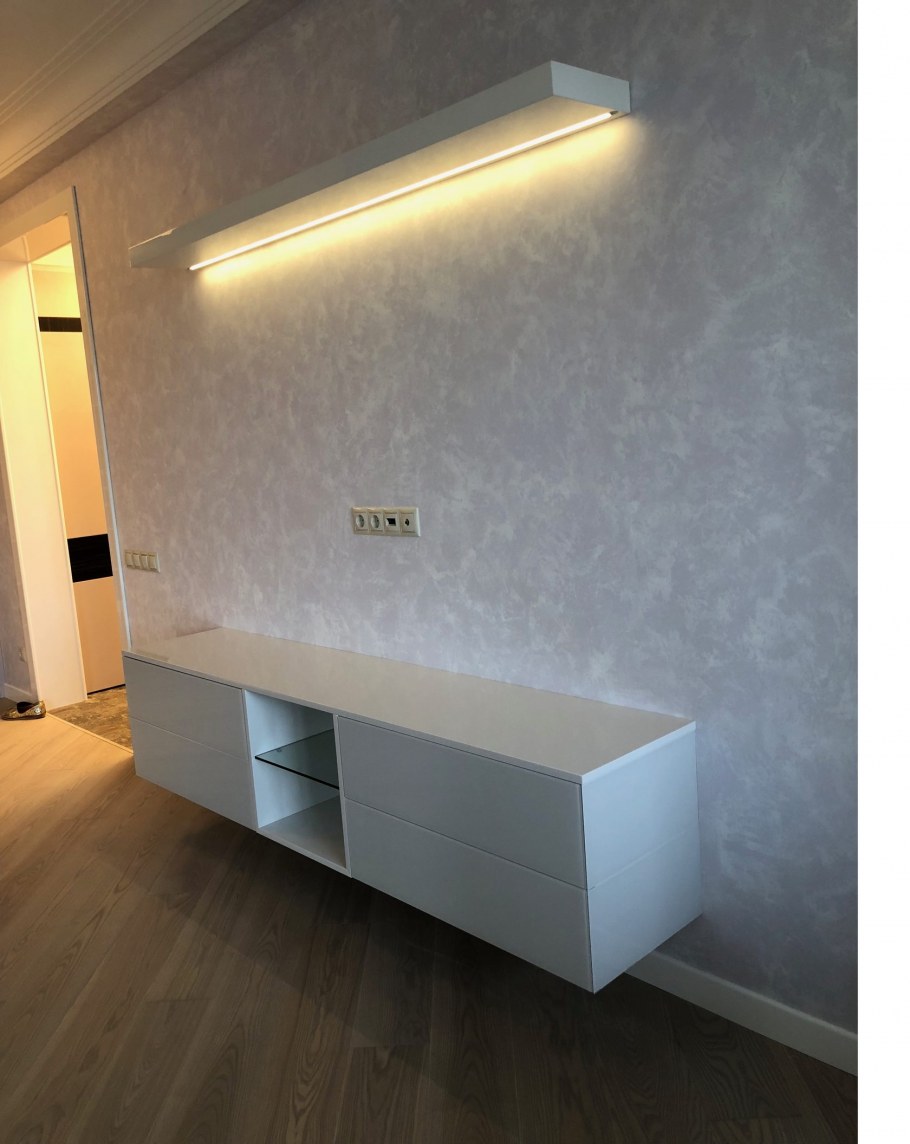 Светодиодная подсветка в нише