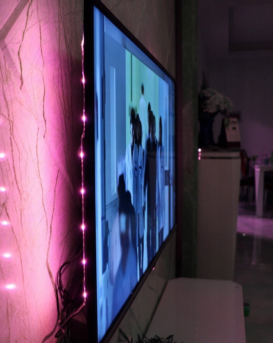 Лед лента УСБ подсветка ТВ