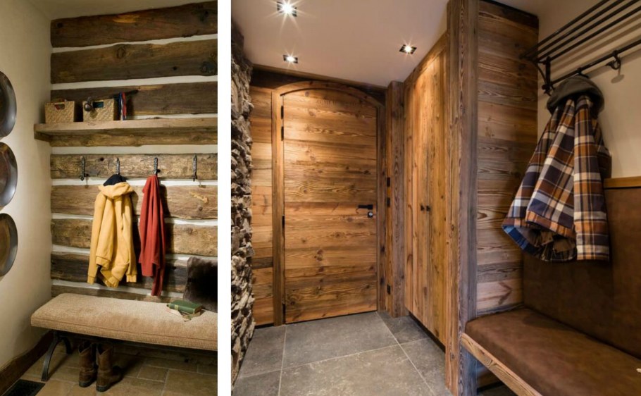 Коридор в стиле Шале