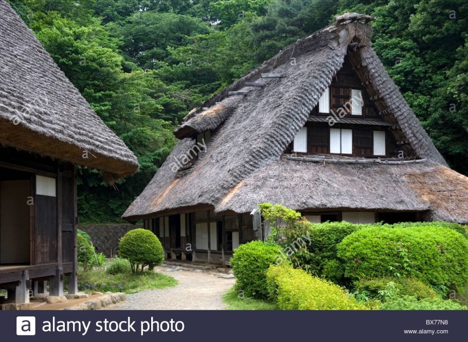 Традиционное японское жилище Минка