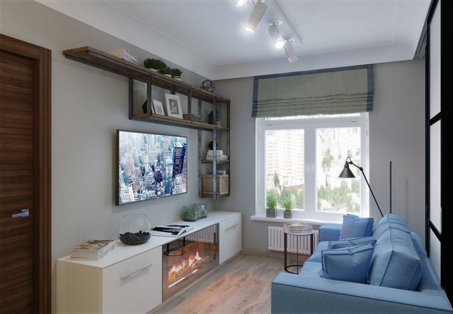 Интерьер квартиры для молодого парня