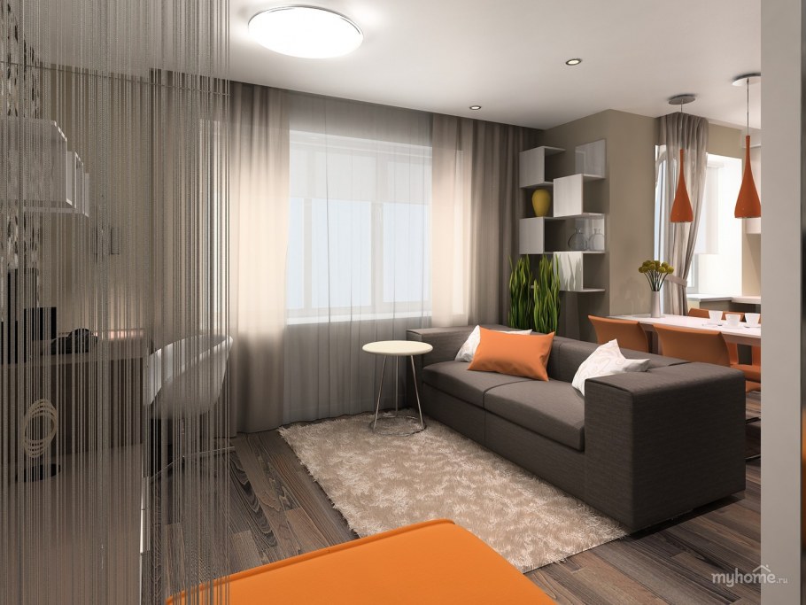 Интерьер для молодой пары 1 комнатная квартира
