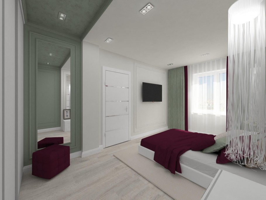 Двухкомнатная квартира для молодого человека интерьер