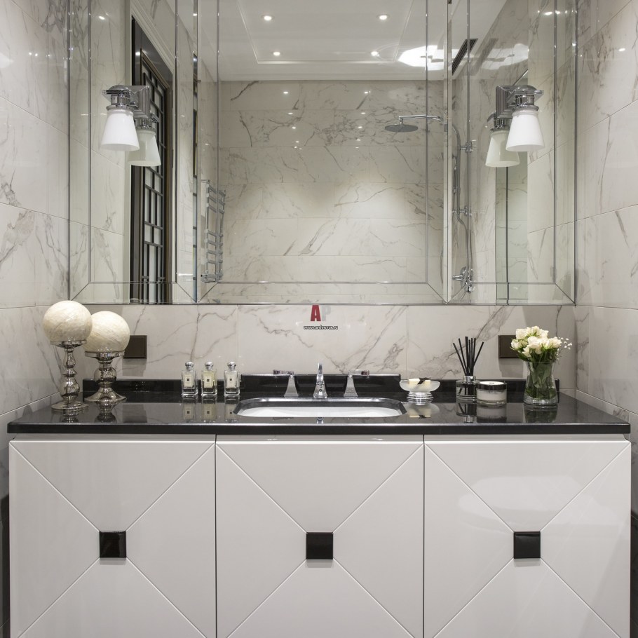 Раковина ар деко мрамор