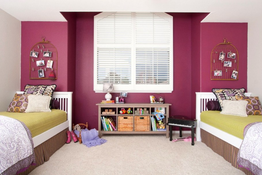 Цвет стен в детской девочке