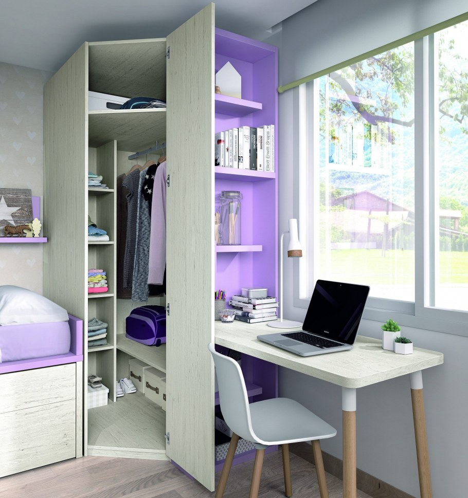 Шкаф в комнату подростка