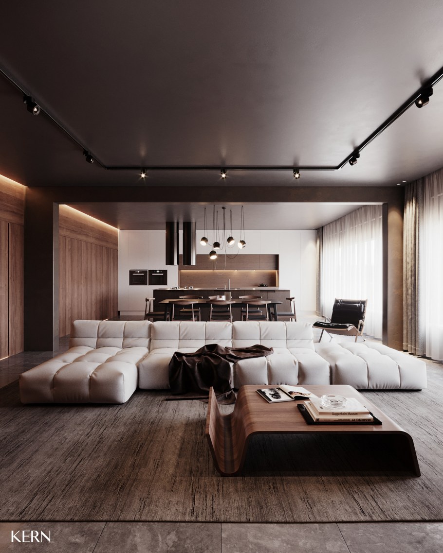 Квартира в стиле лофт Минимализм