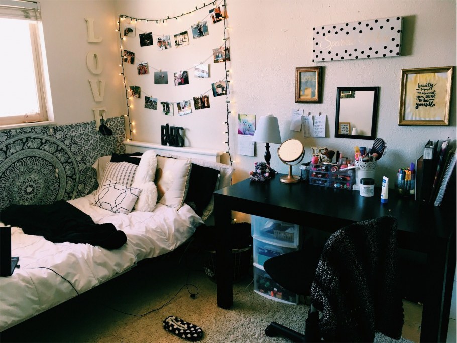 Комната в стиле гранж