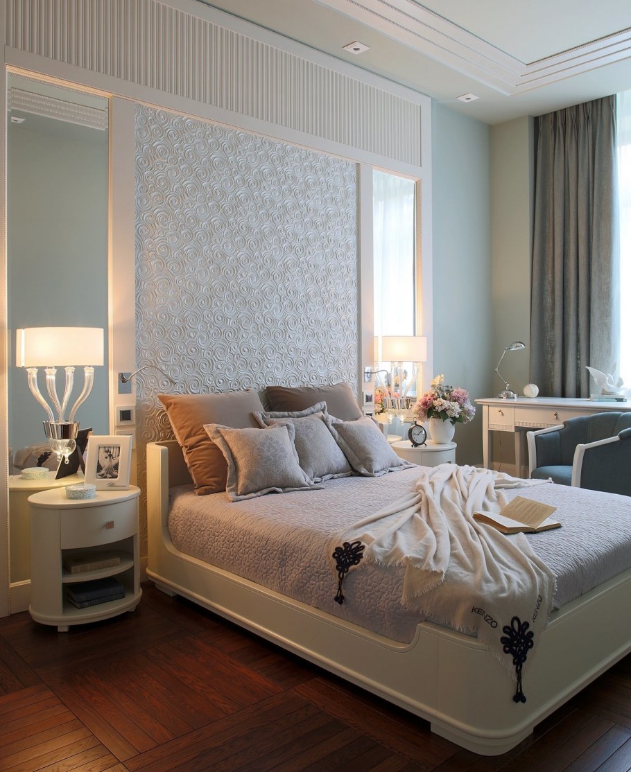 Спальня ар деко светлая