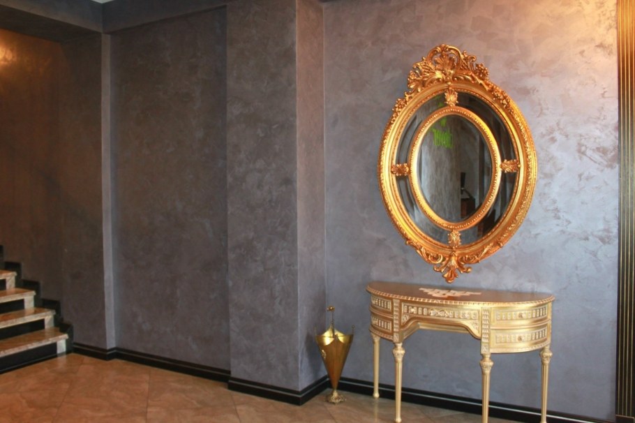 Штукатурка с эффектом бархата