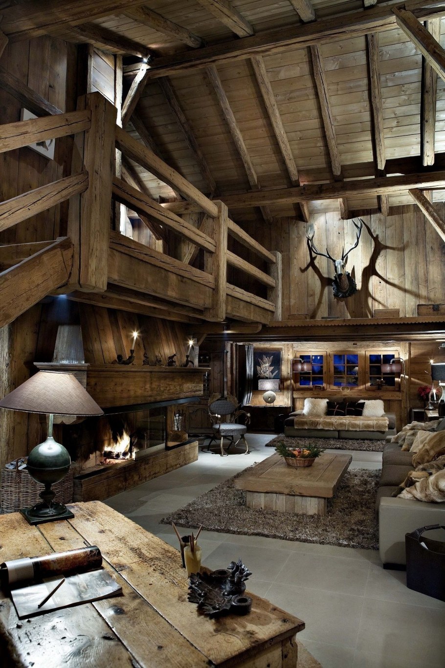 Альпийское Шале интерьер