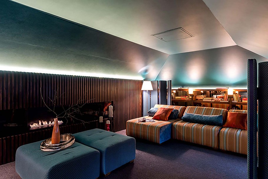 Мансарда интерьер лаунж