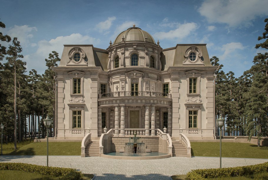 Американский Ампир архитектура