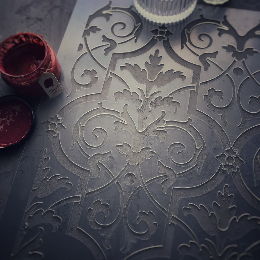 Трафареты для декоративной штукатурки