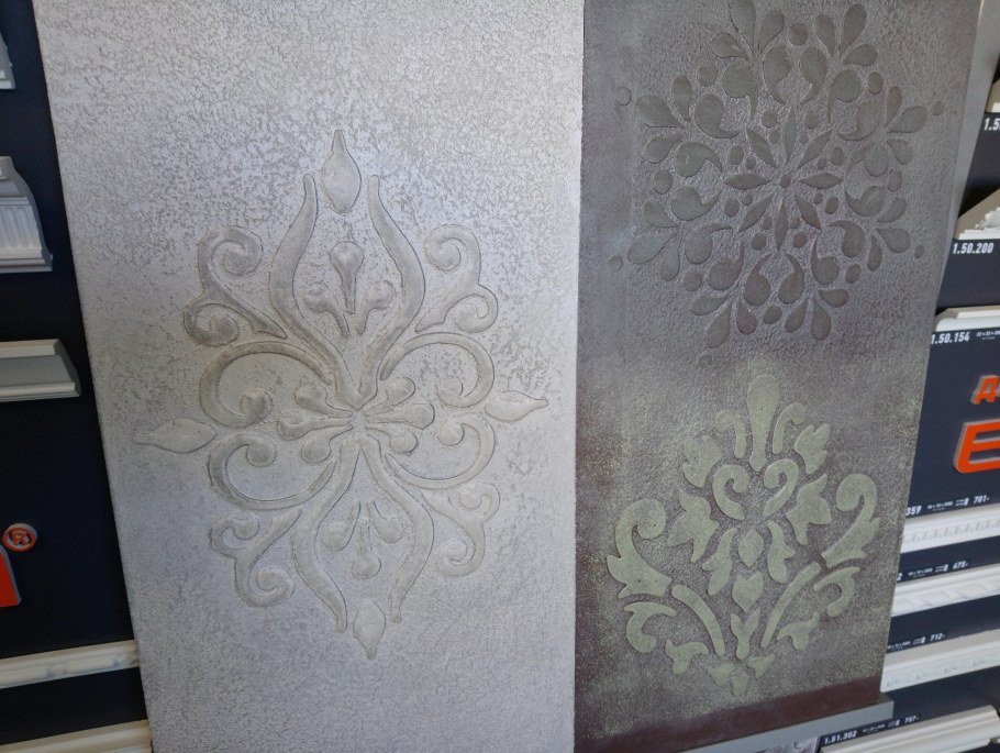 Виноградная лоза лепнина