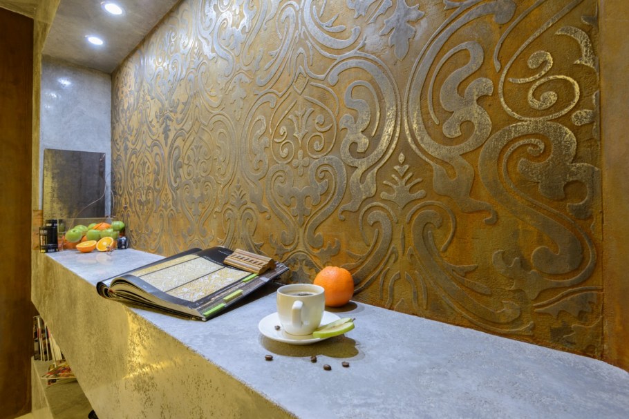 Декоративная штукатурка геометрия