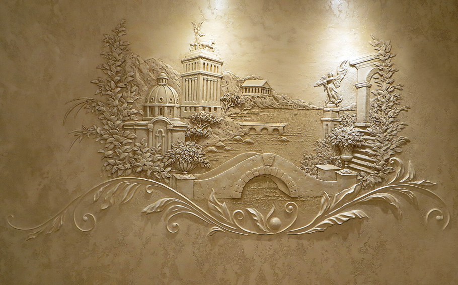 Декоративная штукатурка эффект кожи