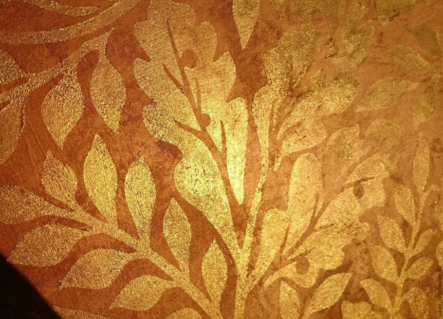 Трафаретная штукатурка