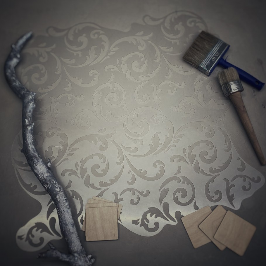 Трафареты для декоративной штукатурки