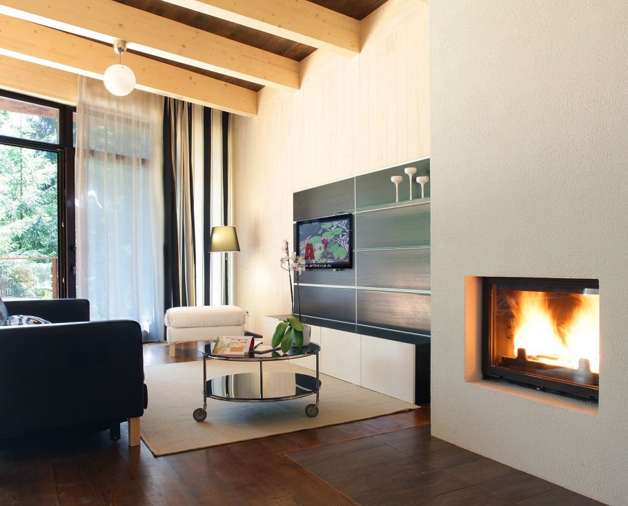 Дровяной камин Russia Grill Loft-02