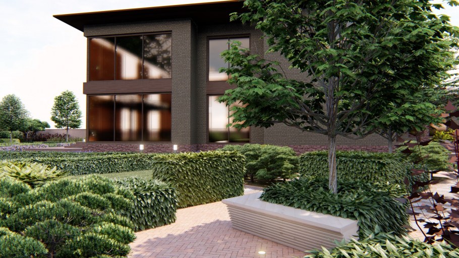 Современный ландшафтный дизайн