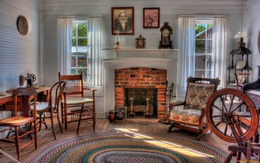 Интерьеры старинных домов