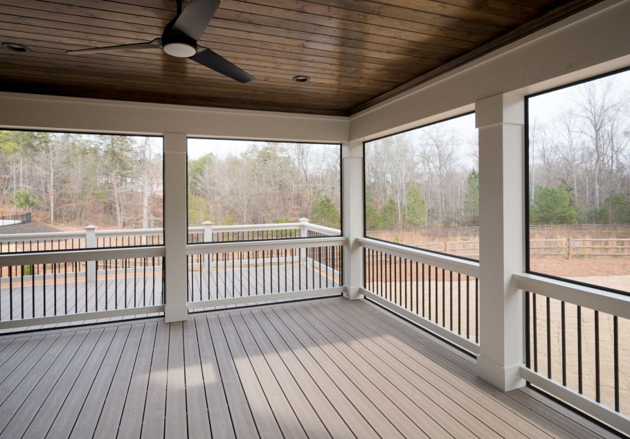 Цвет пола террасы