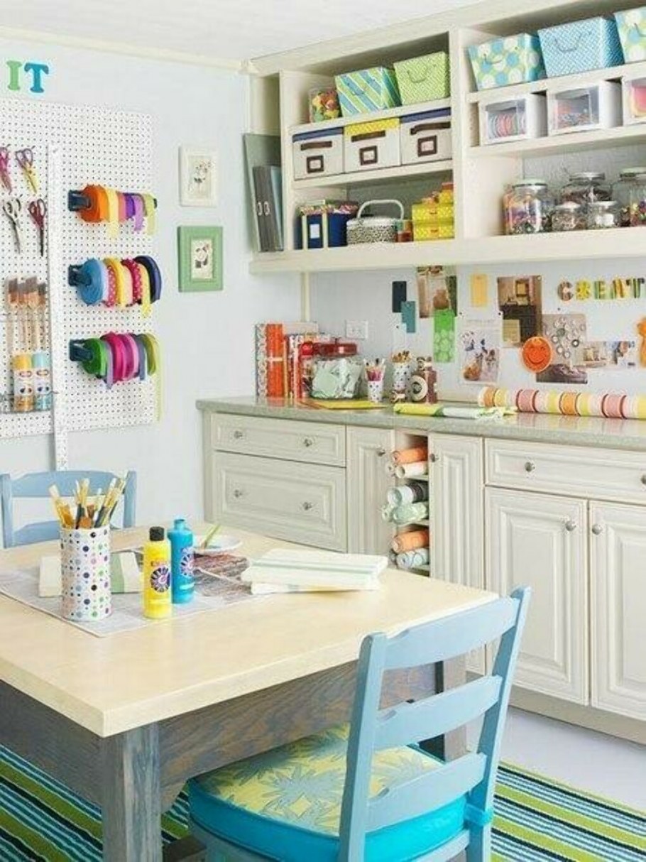 Творческий уголок рукодельницы