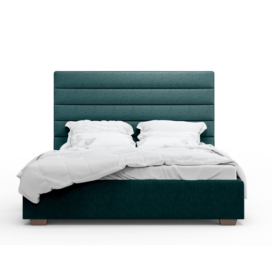 Кровать Maxwell зеленого цвета 200х200 с подъёмным механизмом