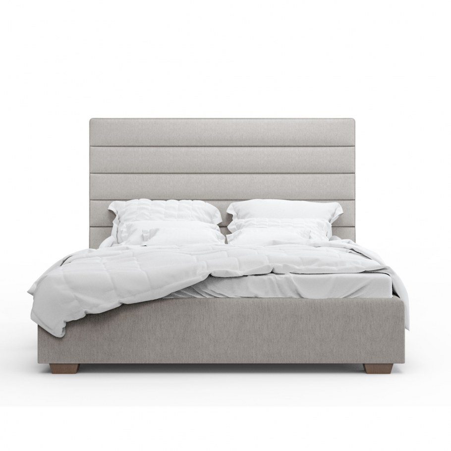 Кровать Джейси светло-серого цвета 160х200