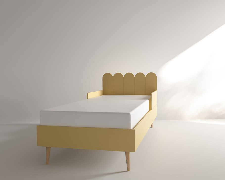 Кровать односпальная KBW 208 коллекция kann