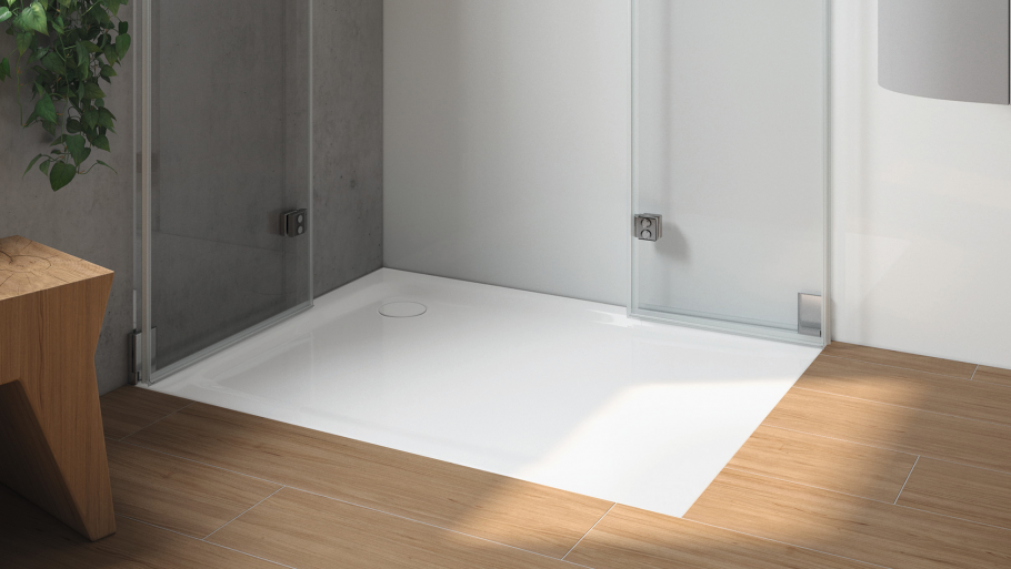 Душевой поддон в ровень с полом