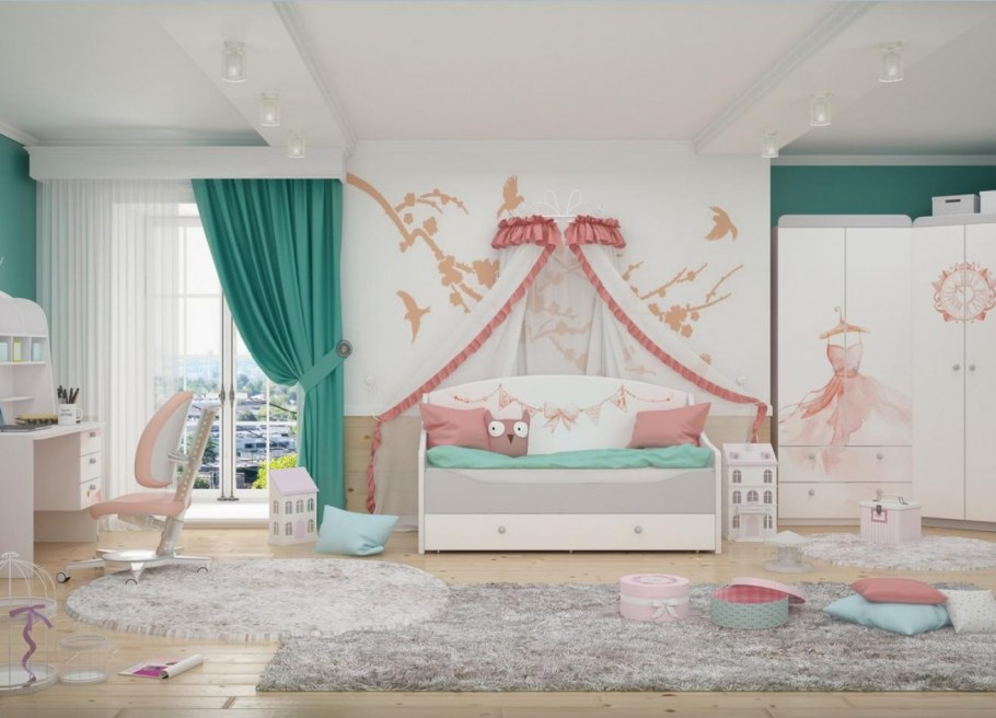 Комната принцессы для девочки