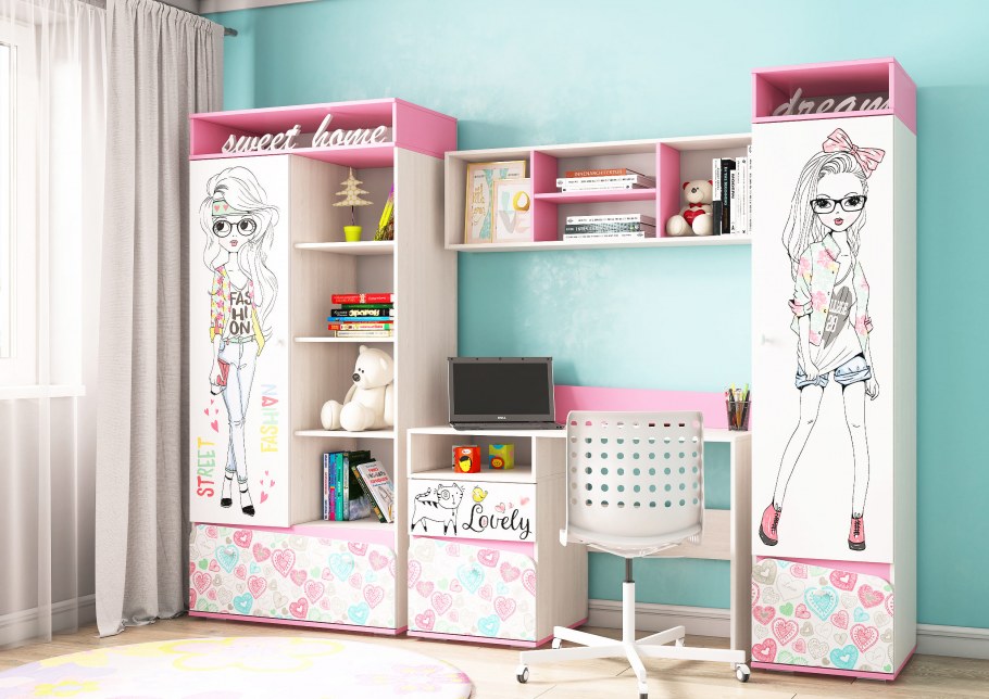 Алиса кровать детская кр32