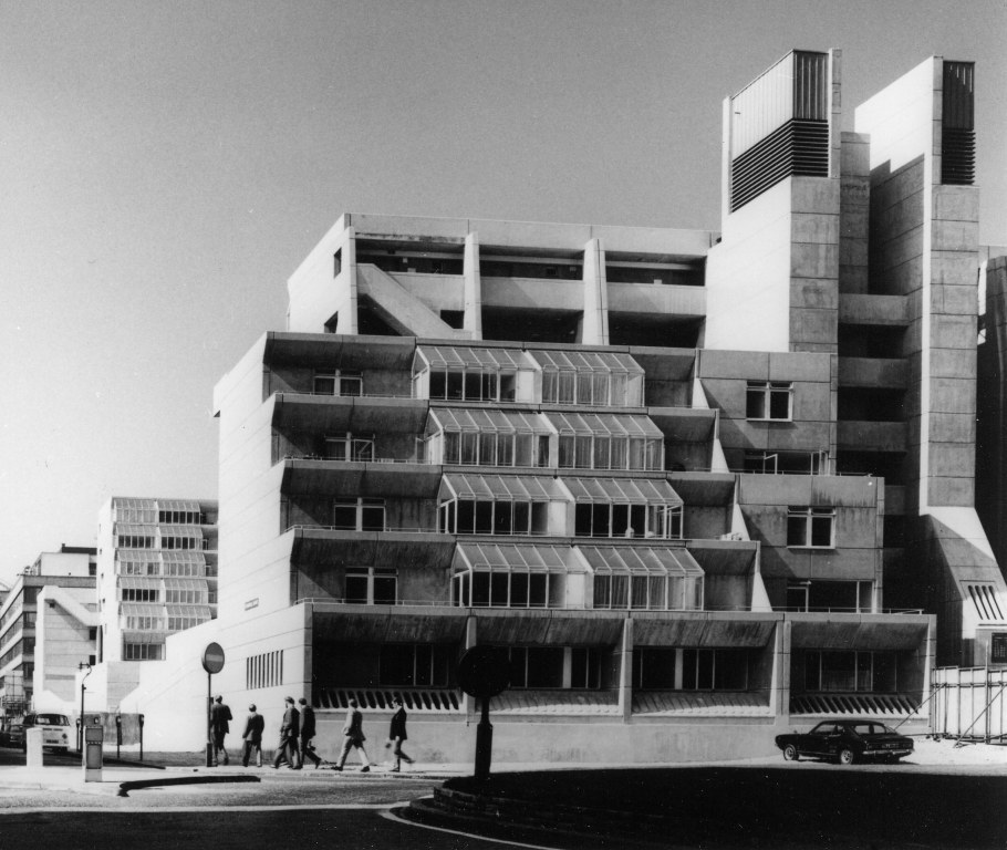 Брутализм в архитектуре Лондона