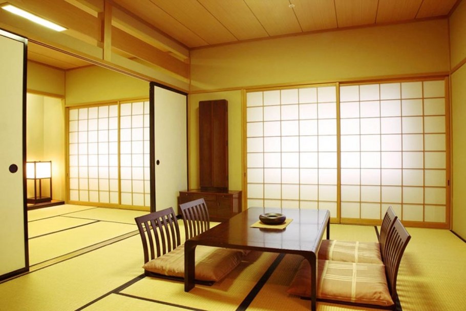 Раздвижные двери японский стиль