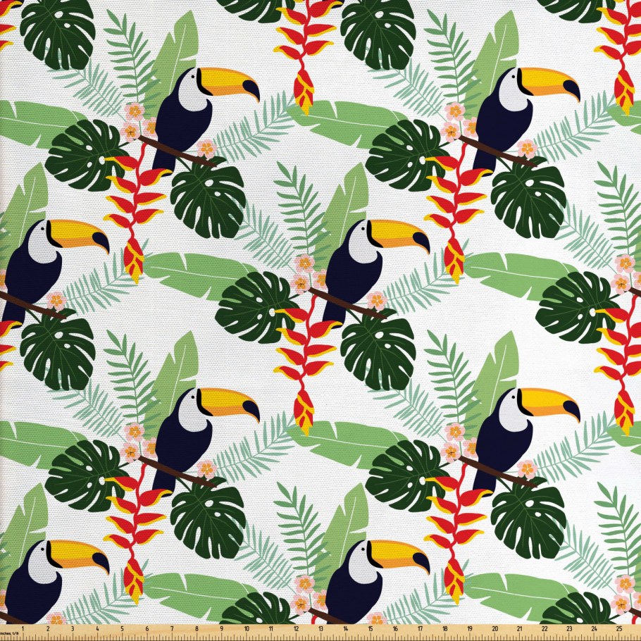 Обои с туканами джунгли