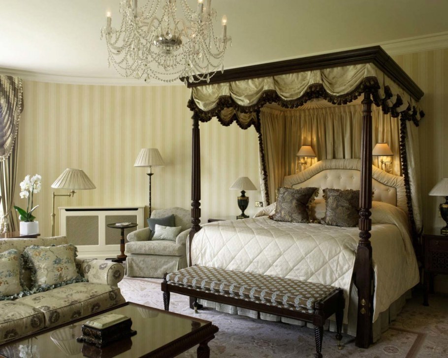 Английская спальня Викторианская эпоха