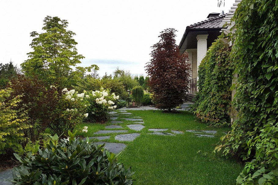 Русский усадебный стиль пейзажный сад