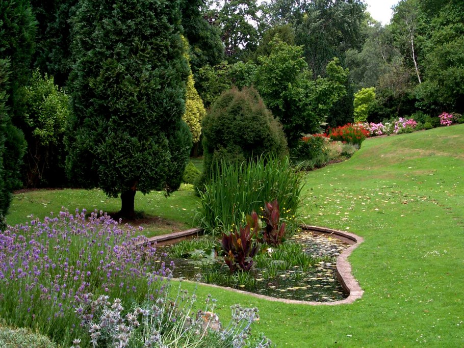 Пейзажный ландшафтный стиль